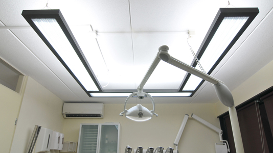 tandartspraktijk verlichting met Philips daglichtlampen tandartspraktijk verlichting met Philips daglichtlampen